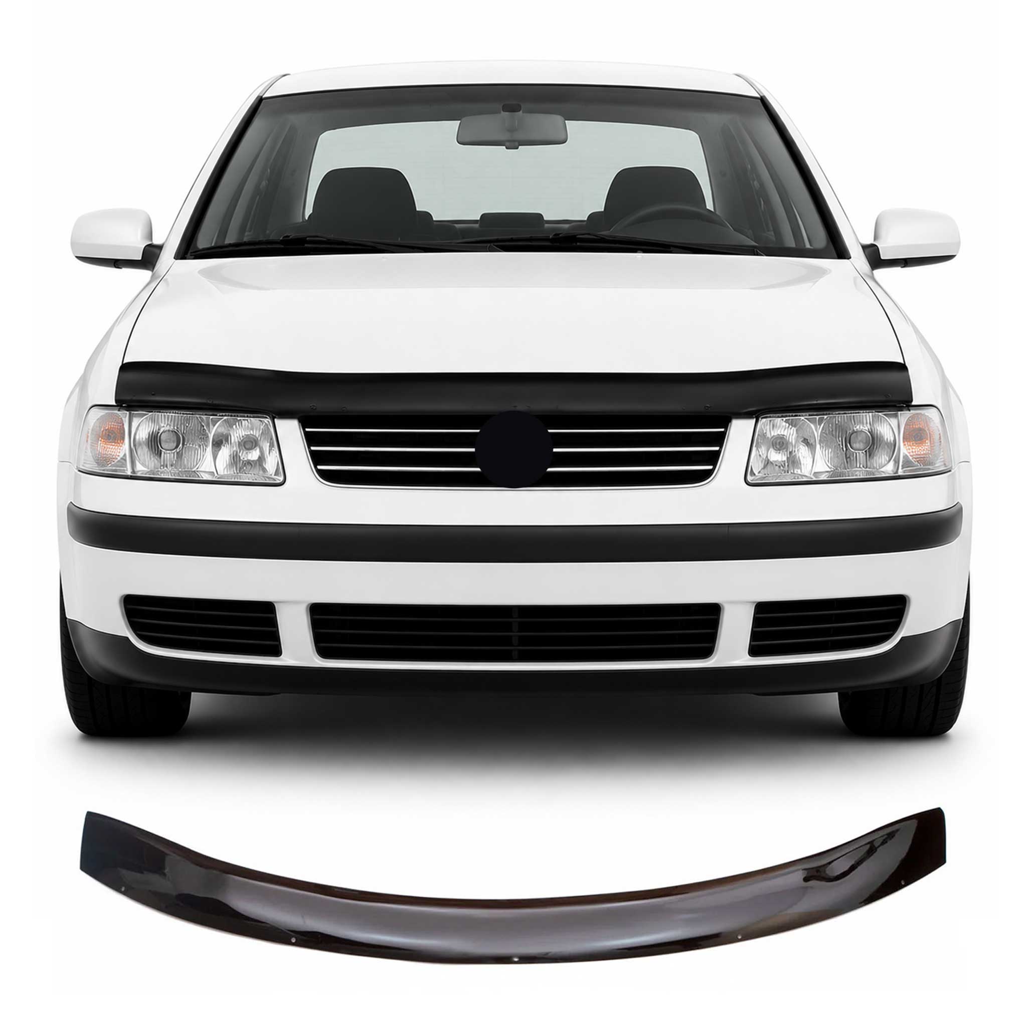 Deflector de Capó para VW Passat B5 1996-2001 Oscuro Brillante Acrílico