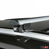 Barras Techo Coche Aluminio Universal Gris Alu 2x