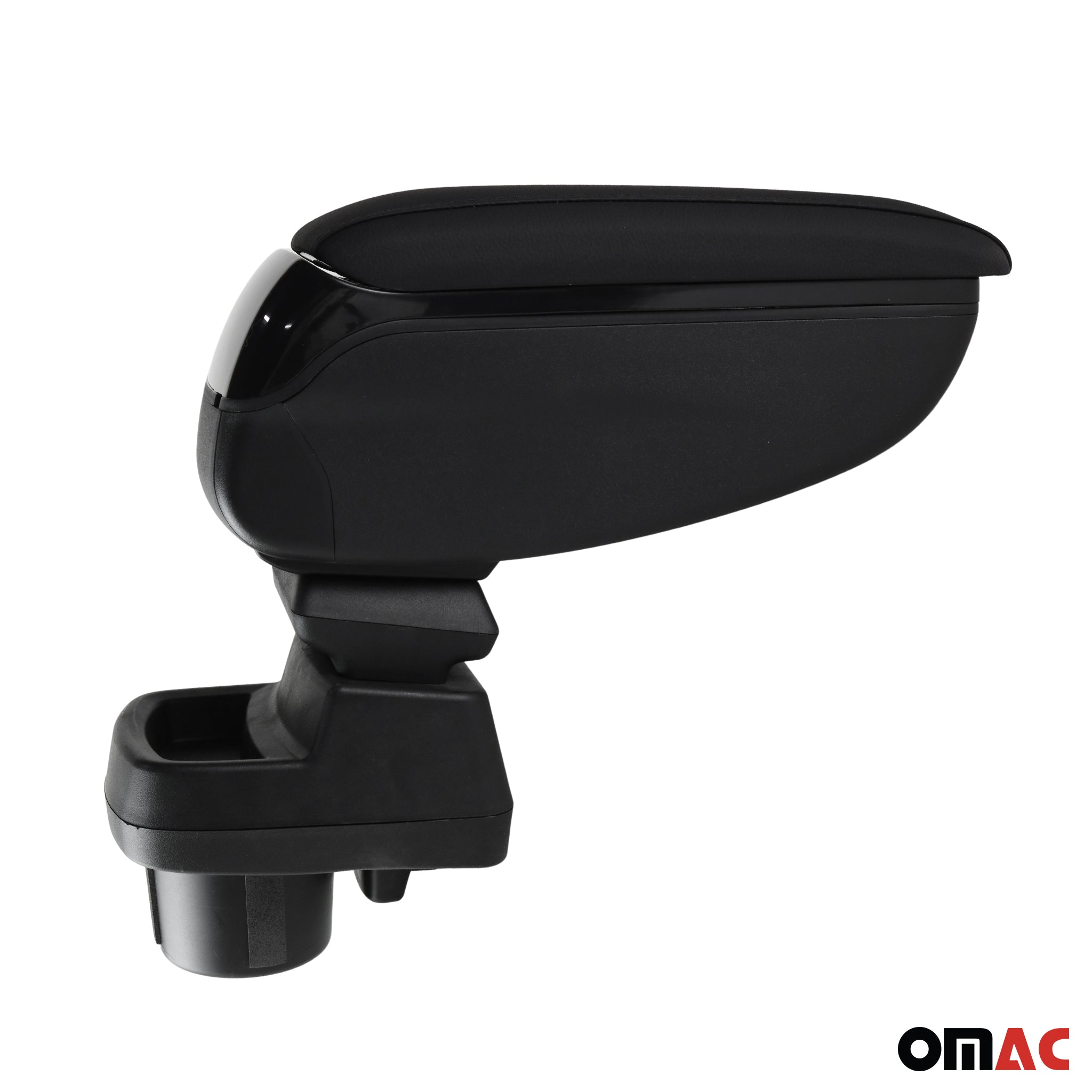 Negro Reposabrazos Consola para Opel Corsa F 2019-2026 Negro PU Cuero Plástico