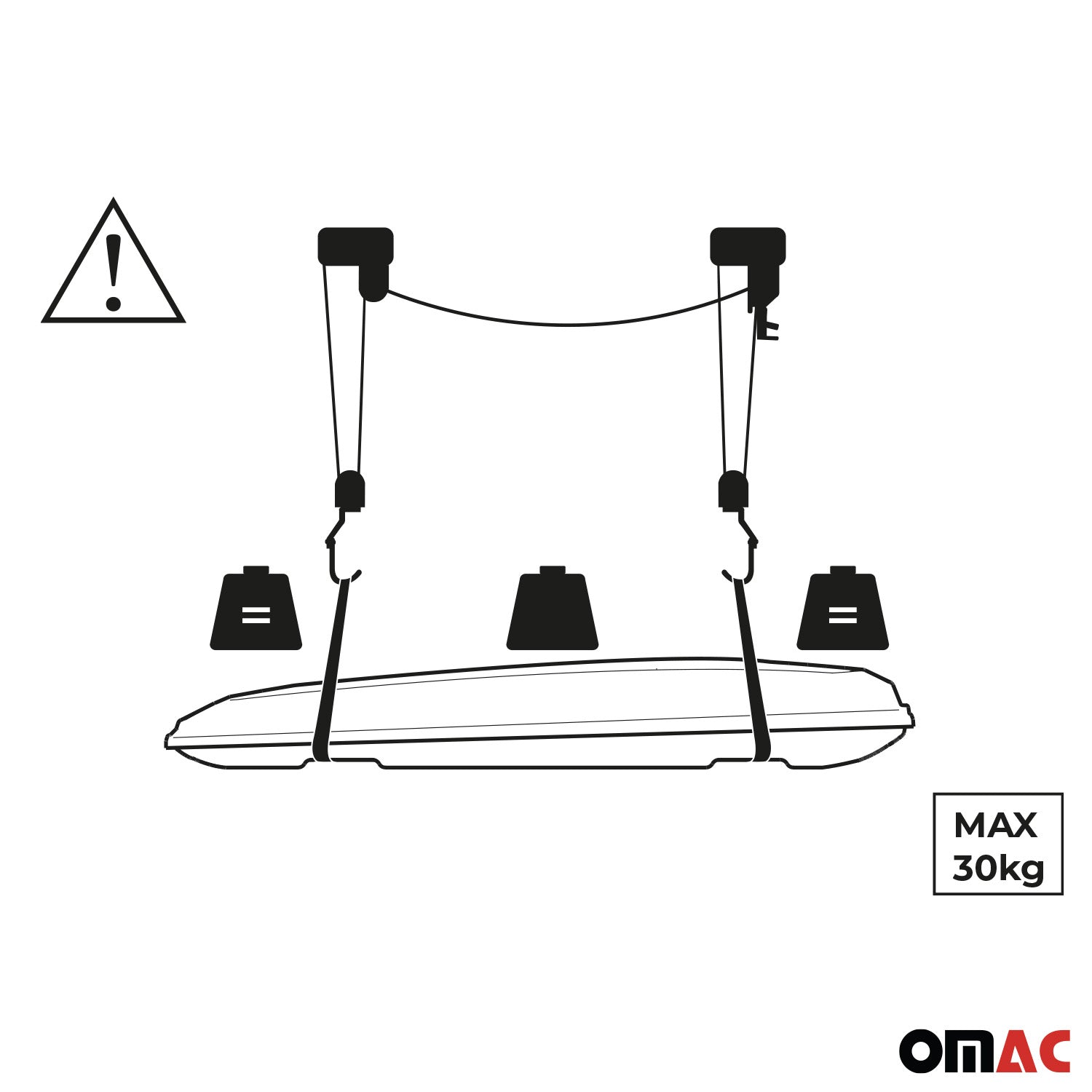 Menabo Elevador de Bicicletas para en garaje Universal
