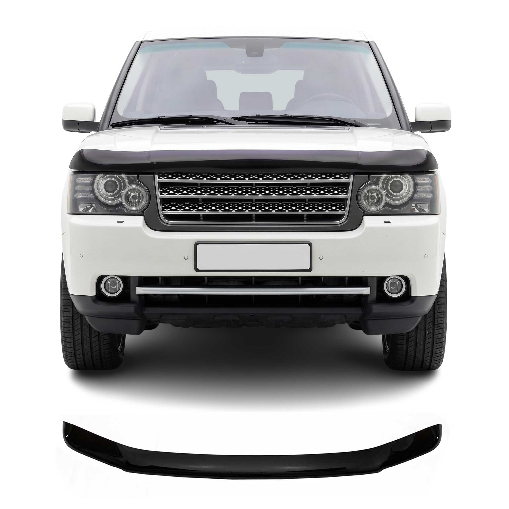 Deflector de Capó para Land Rover Freelander 2006-2015 Oscuro Brillante Acrílico