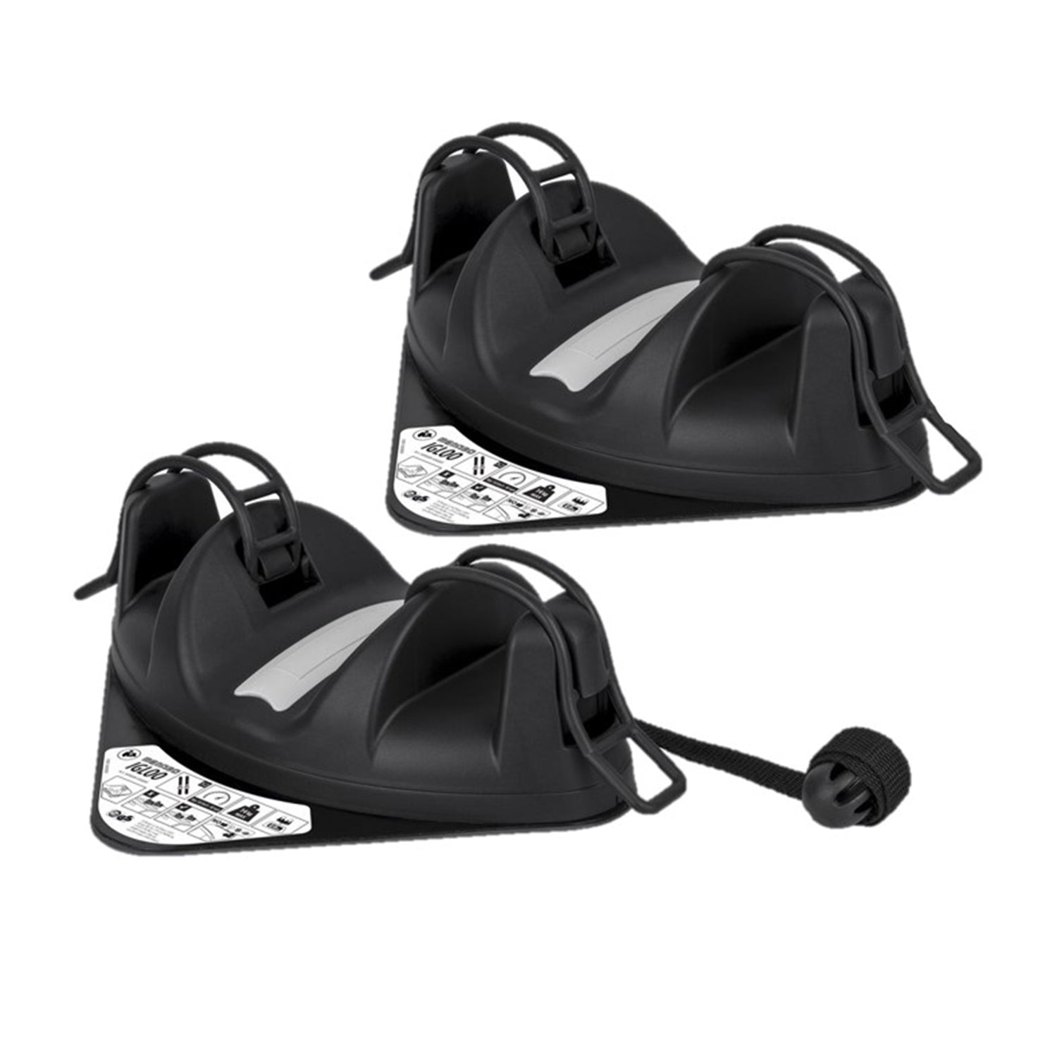Menabo Igloo Portaesquí Snowboard portaequipajes Universal Negro
