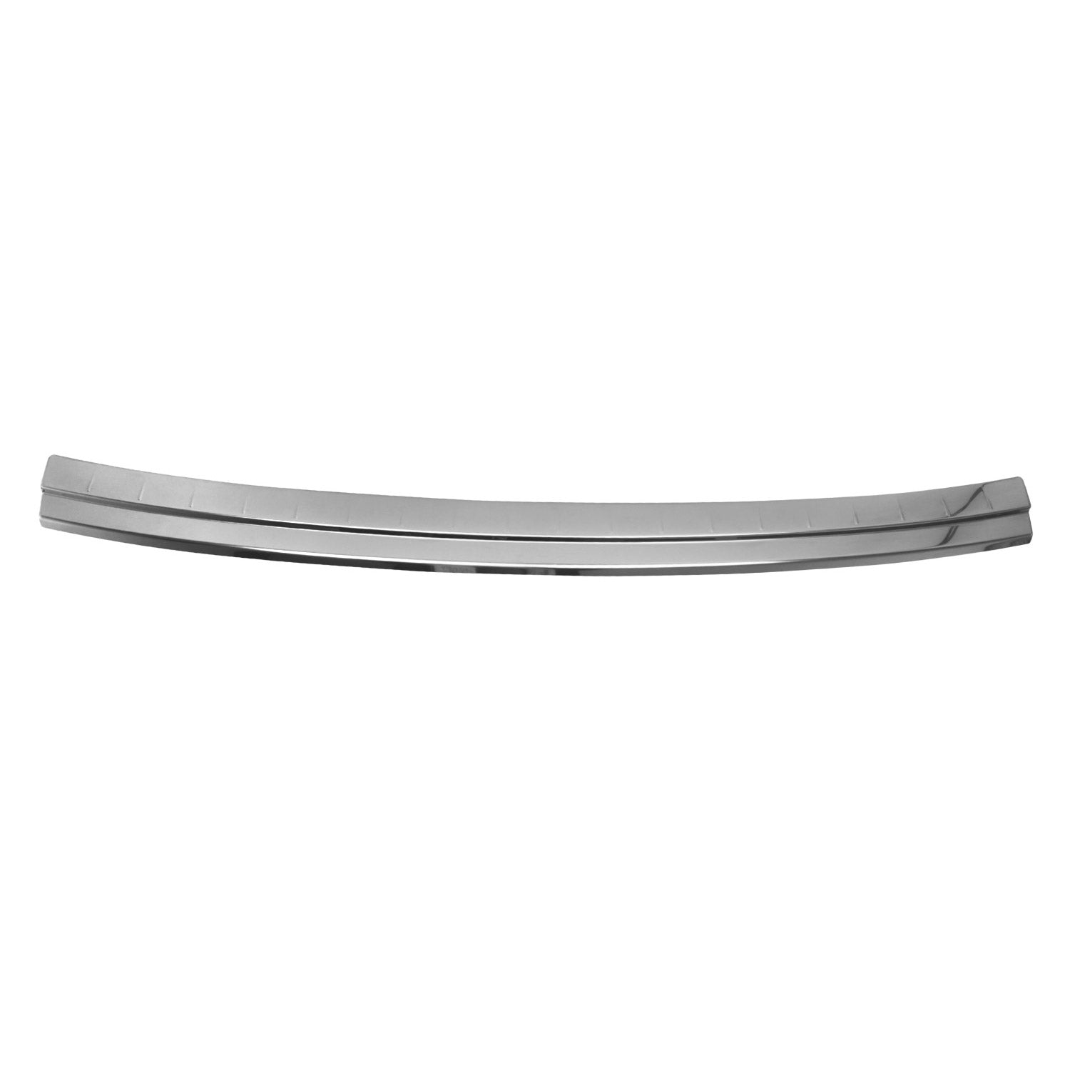 Protector de Parachoques Trasero para Audi Q7 4M 2015-2026 Plata Brillante Acero