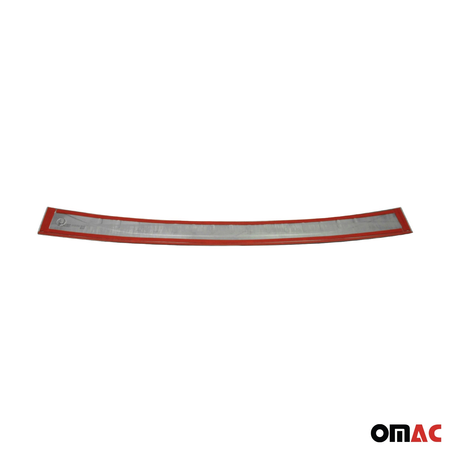Protector de Parachoques Trasero para Fiat 500X 2014-2024 Plata Brillante Acero