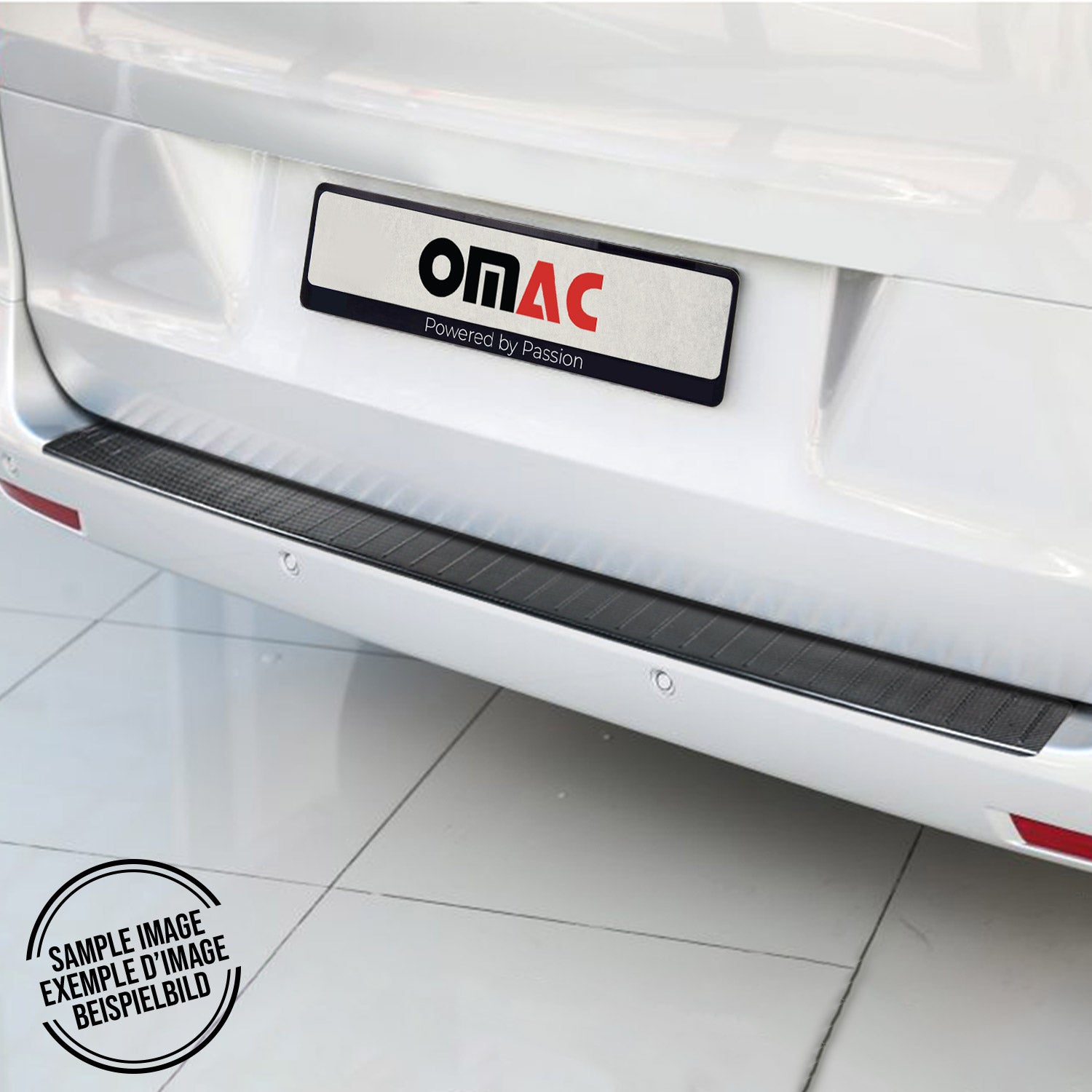 Protector Parachoques para Renault Megane 2016-2019 Hatchback Fibra Carbono 2Pza