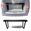 Puerta trasera tipo Regal Juego para VW T5 T6 Multivan 2003-24 Metal Negro 3Pza