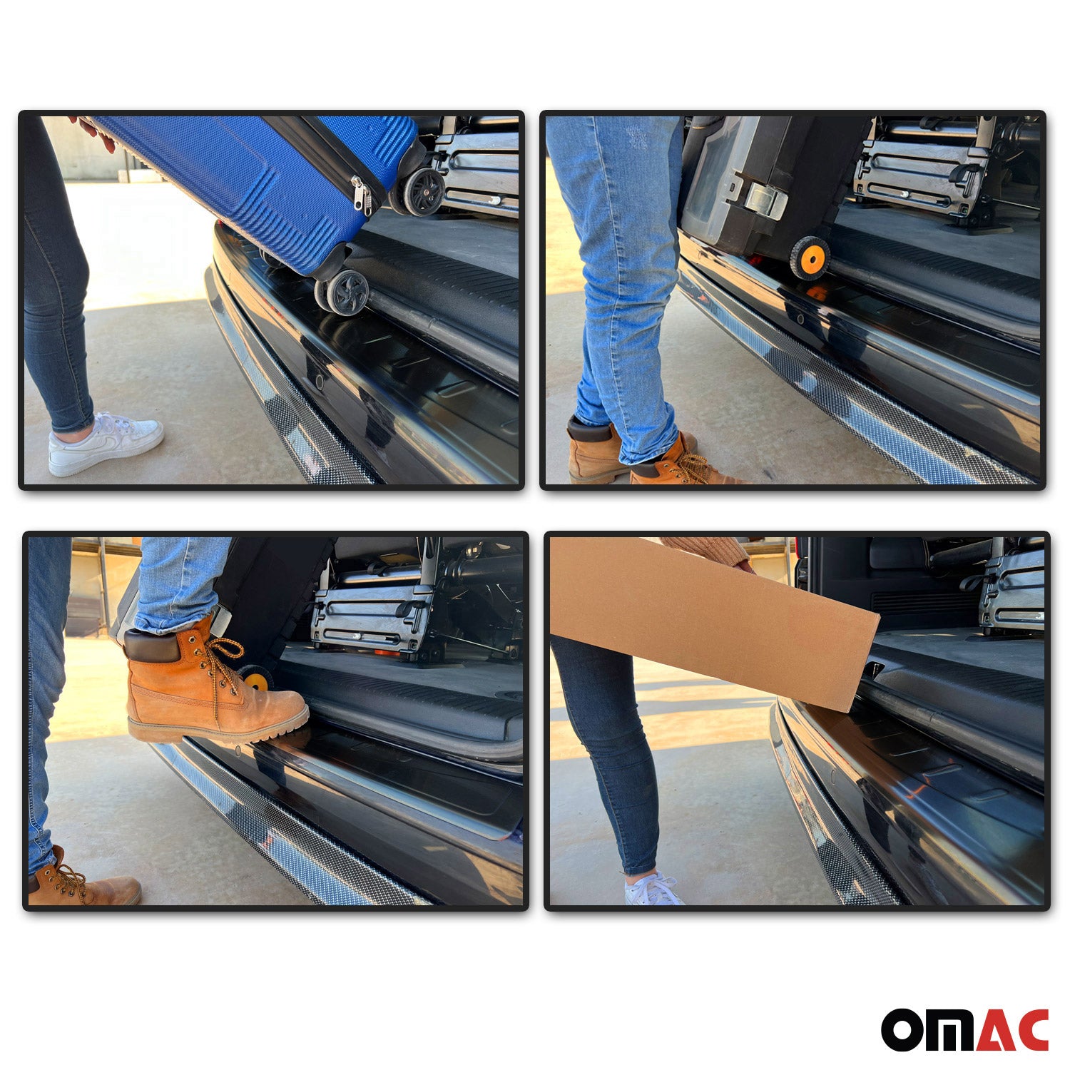 Protector Parachoques para Opel Zafira Life 2019-2026 L3 Acero cepillado