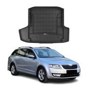 OMAC Premium Bandeja Maletero Alfombrilla para Skoda Octavia Familiar 2012-19