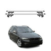 Menabo Barras de Techo Baca para BMW Serie 3 E91 Touring 2005-2012 Gris Alu 2Pza