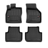 OMAC Premium Alfombrillas De Coche para VW Golf Sportsvan 2014-2020 TPE Goma 4x