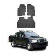 OMAC Alfombrillas De Coche para Nissan Pathfinder 2010-2021 Negro Goma 4Pza