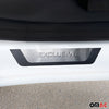 Protector de Parachoques Trasero para Mercedes GLC X253 2015-2022 Plata Acero 5x