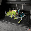 Bandeja Maletero Alfombrilla para Nissan Qashqai X-Trail Negro Goma 1Pza