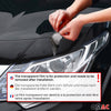 Deflector de Capó para Skoda Fabia Scout 2009-2014 Oscuro Brillante Acrílico
