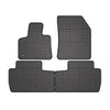 OMAC Alfombrillas De Coche para Peugeot 5008 2017-2025 Negro Goma 4Pza