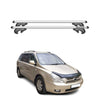Menabo Barras de Techo Baca para Kia Grand Carnival VQ 2006-2011 Gris Alu 2Pza