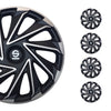 Sparco Varese Tapacubos 16" pulgadas Universal Negro Plata ABS Plástico
