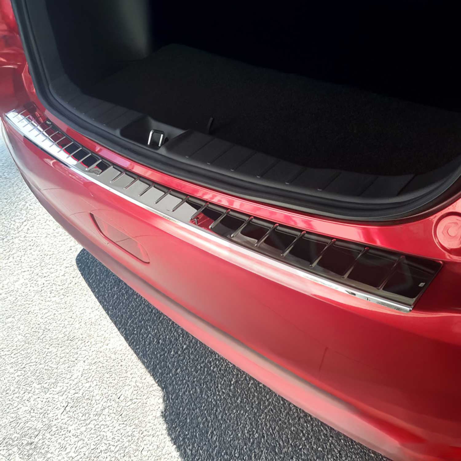 Protector Parachoques para Mitsubishi ASX 2010-2025 Plata Brillante Acero