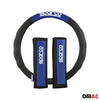 Sparco Cubierta de Para Volante de Automóvil Universal Negro Azul