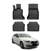 OMAC Premium Alfombrillas Coche para BMW Serie 5 Gran Turismo 2009-2017 TPE 4x