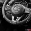 Sparco Cubierta de Para Volante de Automóvil Universal Gris Negro ø37-38cm