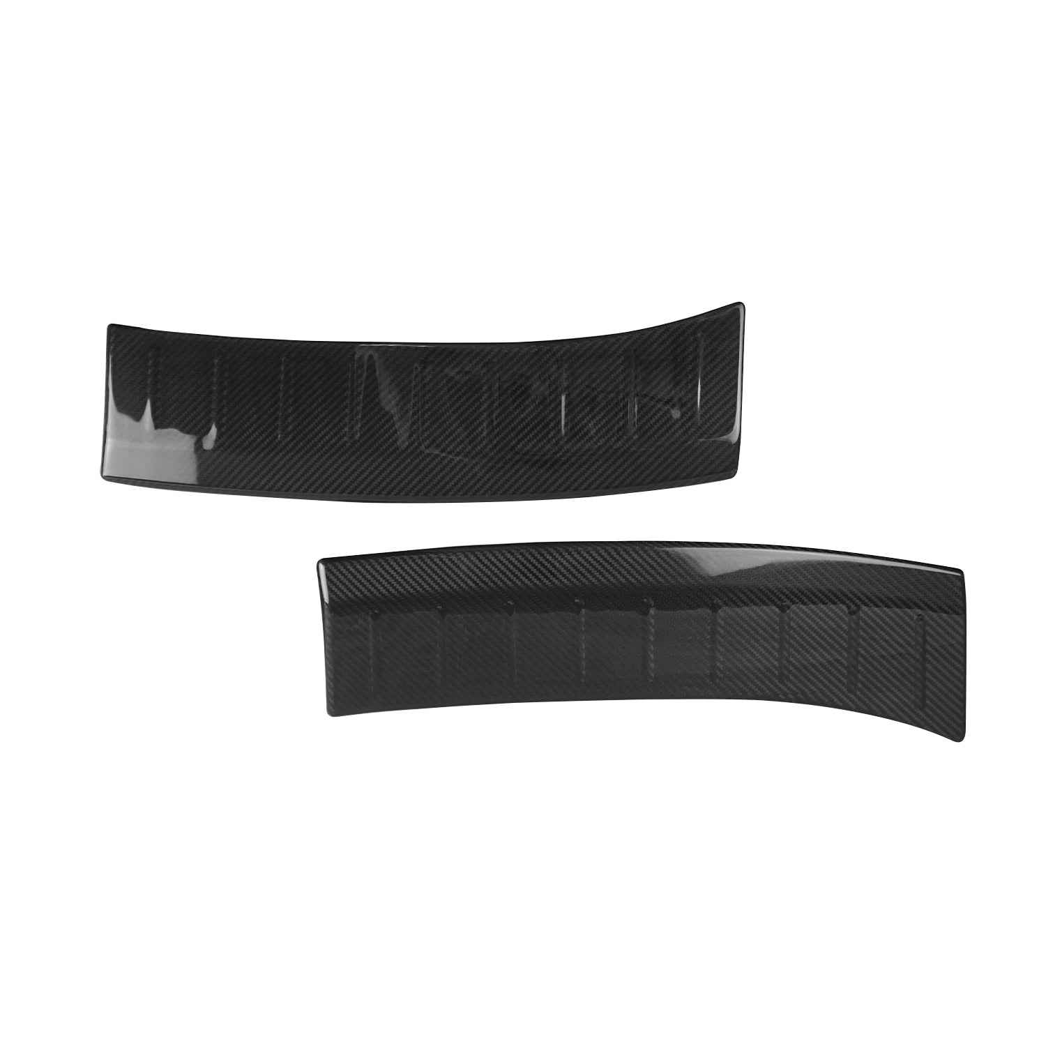 Protector Parachoques para Renault Megane 2016-2019 Hatchback Fibra Carbono 2Pza