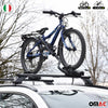 Portabicicletas de Techo para Bicicletas Universal Gris Negro Aluminio