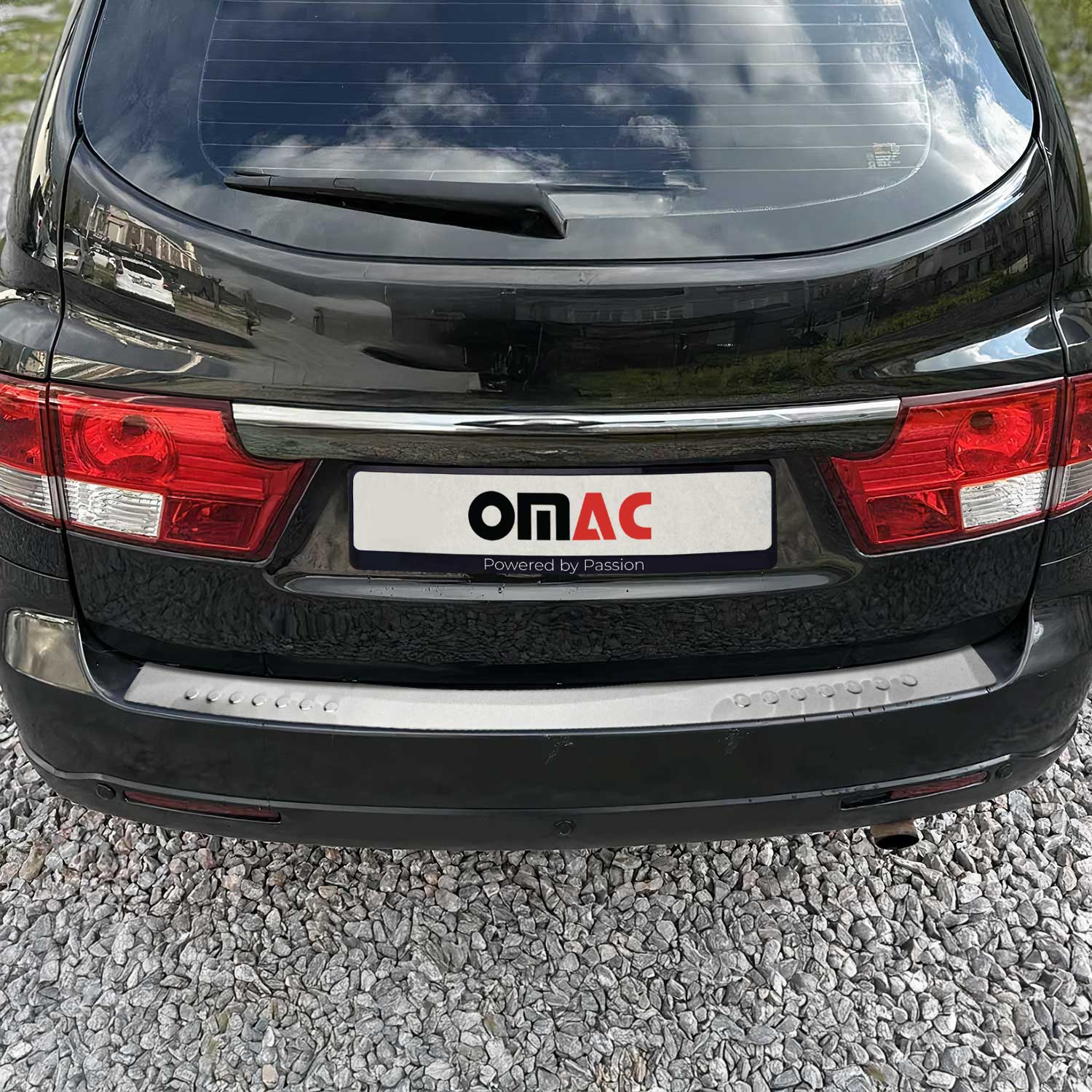 Protector Parachoques para Ssangyong Kyron 2007-2014 Plata Brillante Acero