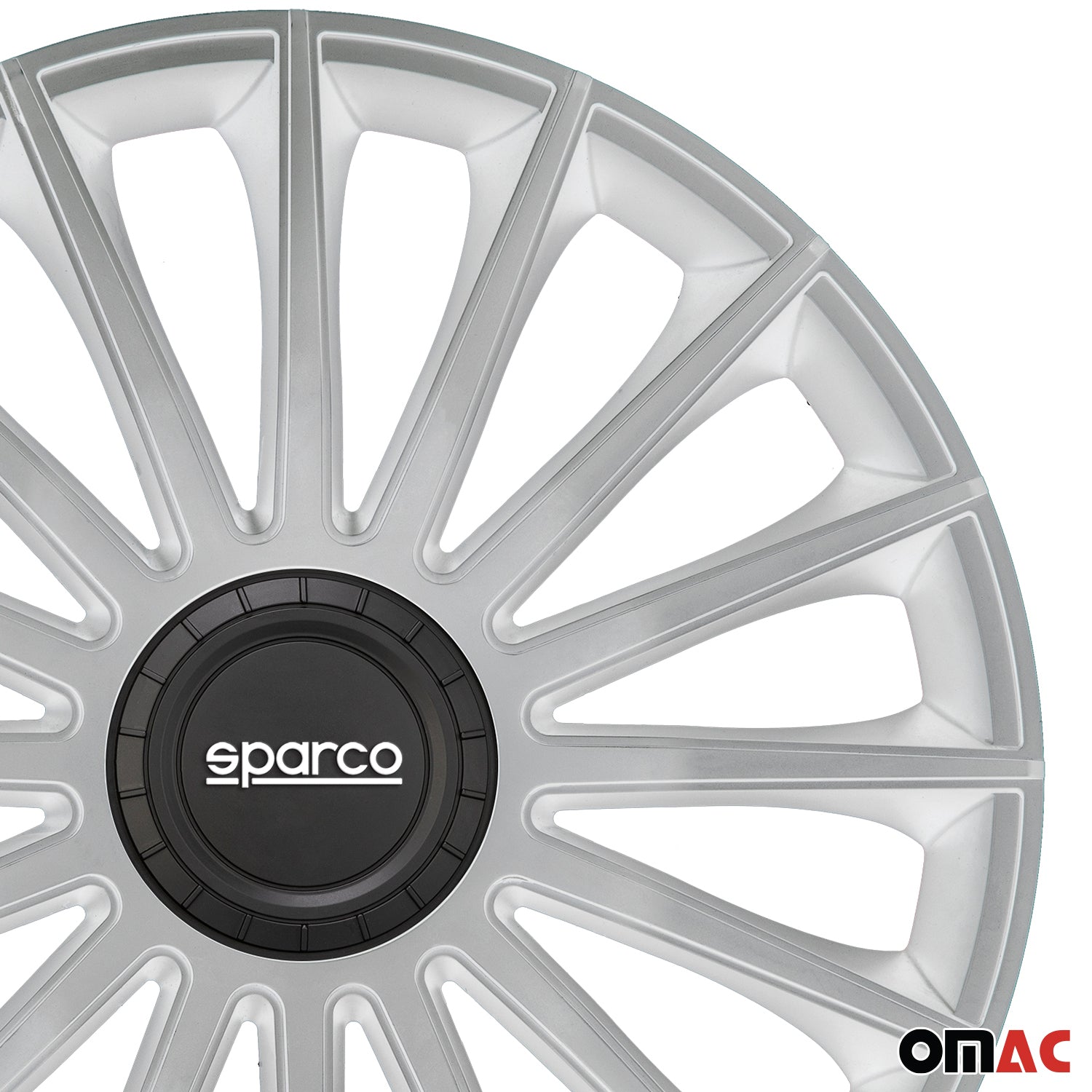 Sparco Treviso Tapacubos 14 Pulgadas Universal Plata ABS