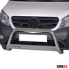 Bull Barra Frontal para Mercedes Citan 2012-2020 Plata Brillante Acero 1Pza