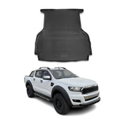 OMAC Bandeja Maletero Alfombrilla para Ford Ranger 2011-2024 Negro Goma TPE 1Pza