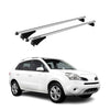 Menabo Barras de Techo Coche Baca para Renault Koleos 2008-2016 Gris Aluminio 2x