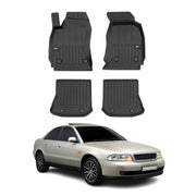 OMAC Premium Alfombrillas Coche para Audi A4 B5 Sedán Familiar 1994-2001 TPE 4x