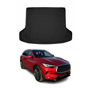 OMAC Bandeja Maletero Alfombrilla para Infiniti QX50 2018-2021 Negro Goma TPE
