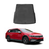OMAC Bandeja Maletero Alfombrilla para VW Passat B8 Familiar 2014-2023 Negro TPE