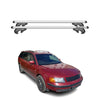Menabo Barras de Techo Baca para VW Passat B6 Familiar 1996-2005 Gris Alu 2Pza