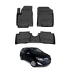 OMAC Premium Alfombrillas De Coche para Hyundai i20 2008-2014 Negro TPE Goma 3x