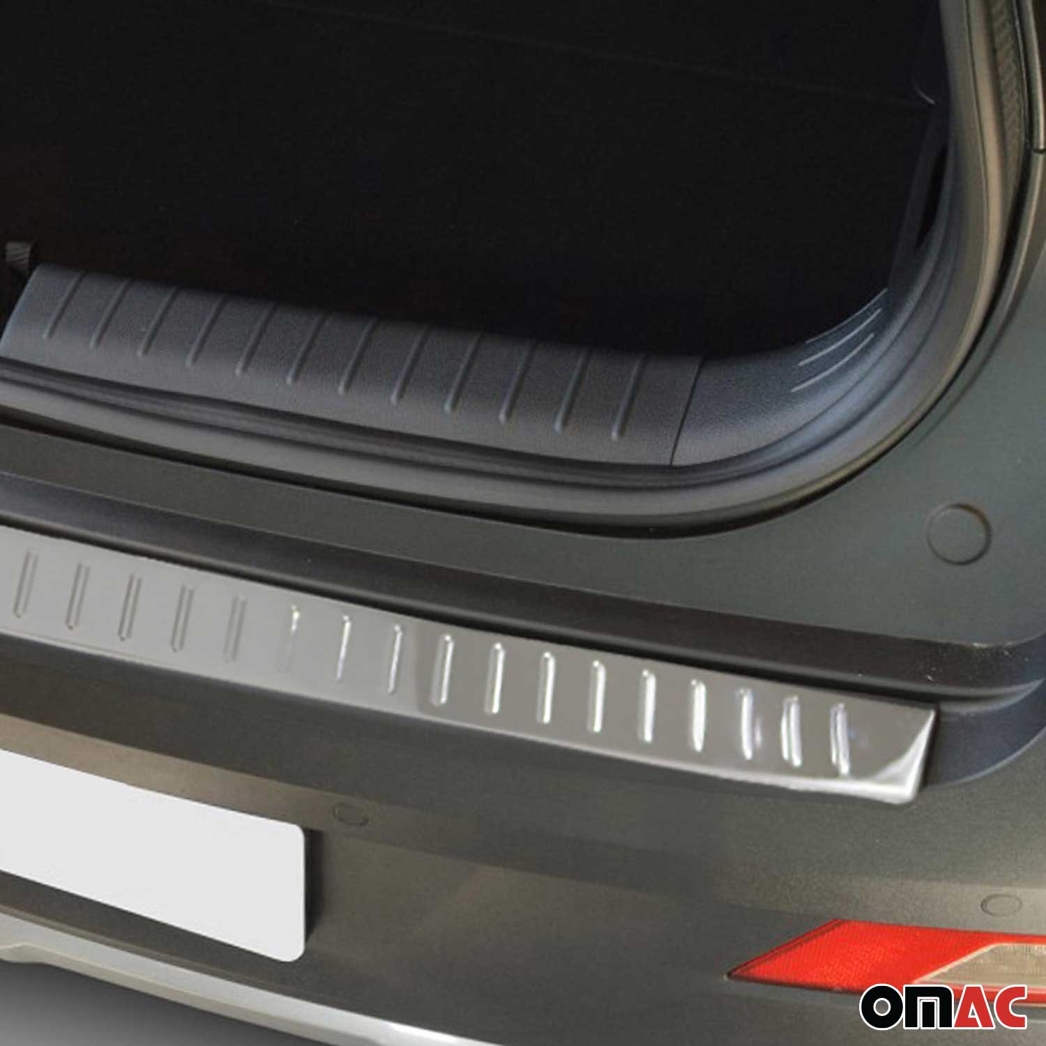 Protector Parachoques para Hyundai Bayon 2021-2025 Plata Brillante Acero