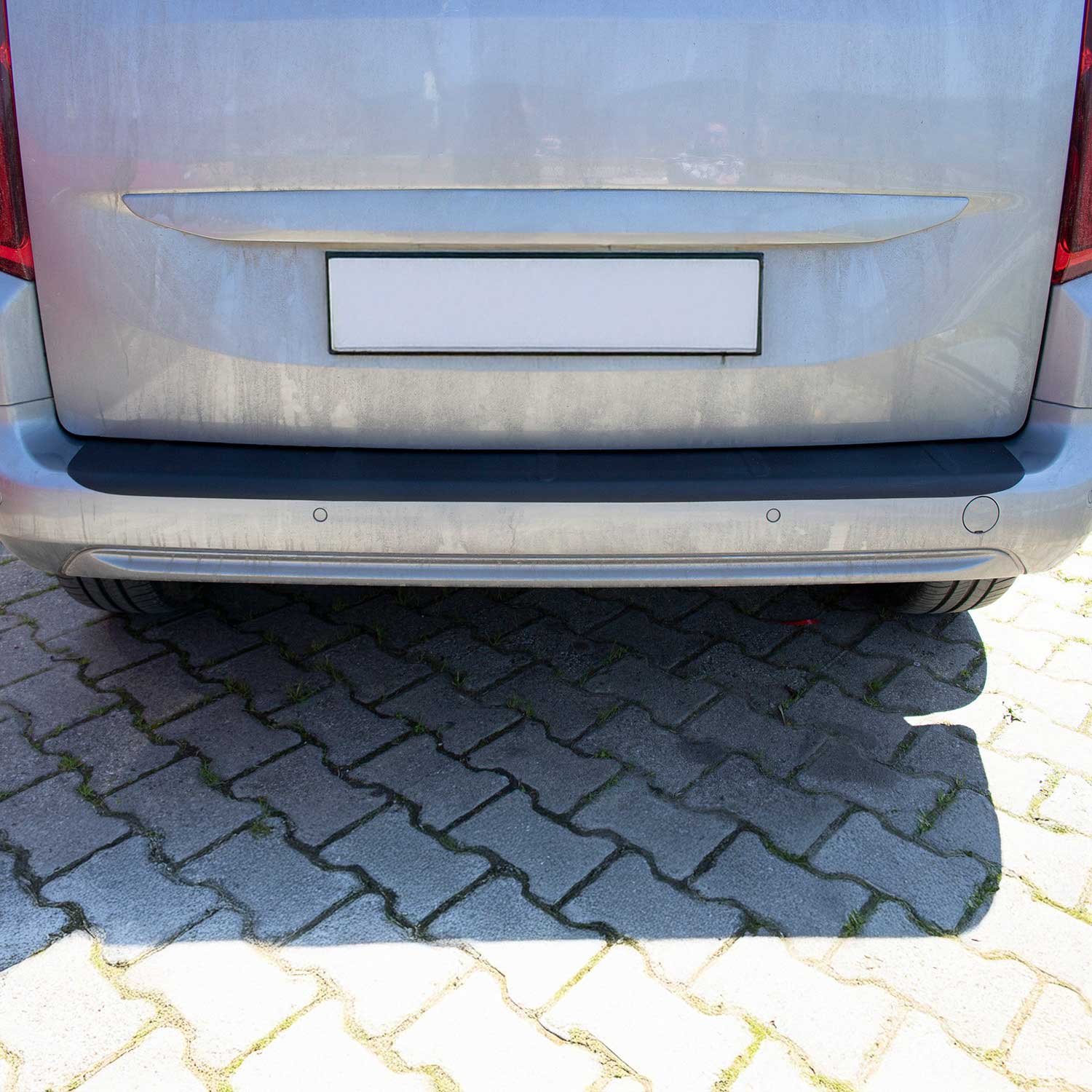 Protector de Parachoques Trasero para Opel Combo 2019-2026 Negro Mate ABS 1Pza