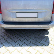 Protector de Parachoques Trasero para Opel Combo 2019-2026 Negro Mate ABS 1Pza