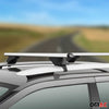 Menabo Barras de Techo Coche Baca para Cupra Formentor 2020-2025 Gris Alu 2Pza