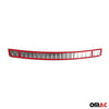 Protector Parachoques para Skoda Rapid Sedán 2012-2019 Plata Brillante Acero