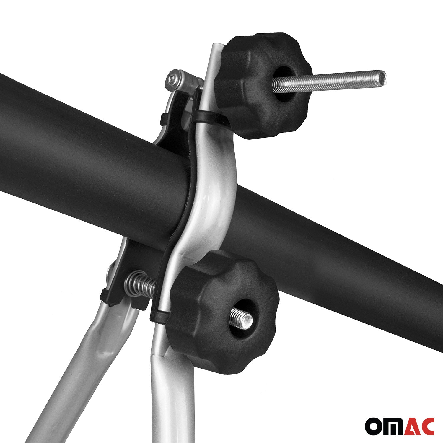 Portabicicletas de Techo para Bicicletas Universal Gris Acero