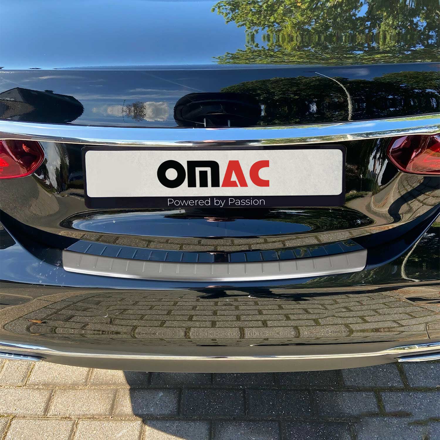 Protector Parachoques para Mercedes E Class 2017-2025 Sedán Acero cepillado