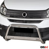 Bull Barra Frontal para Fiat Talento 2016-2021 Plata Brillante Acero 1Pza
