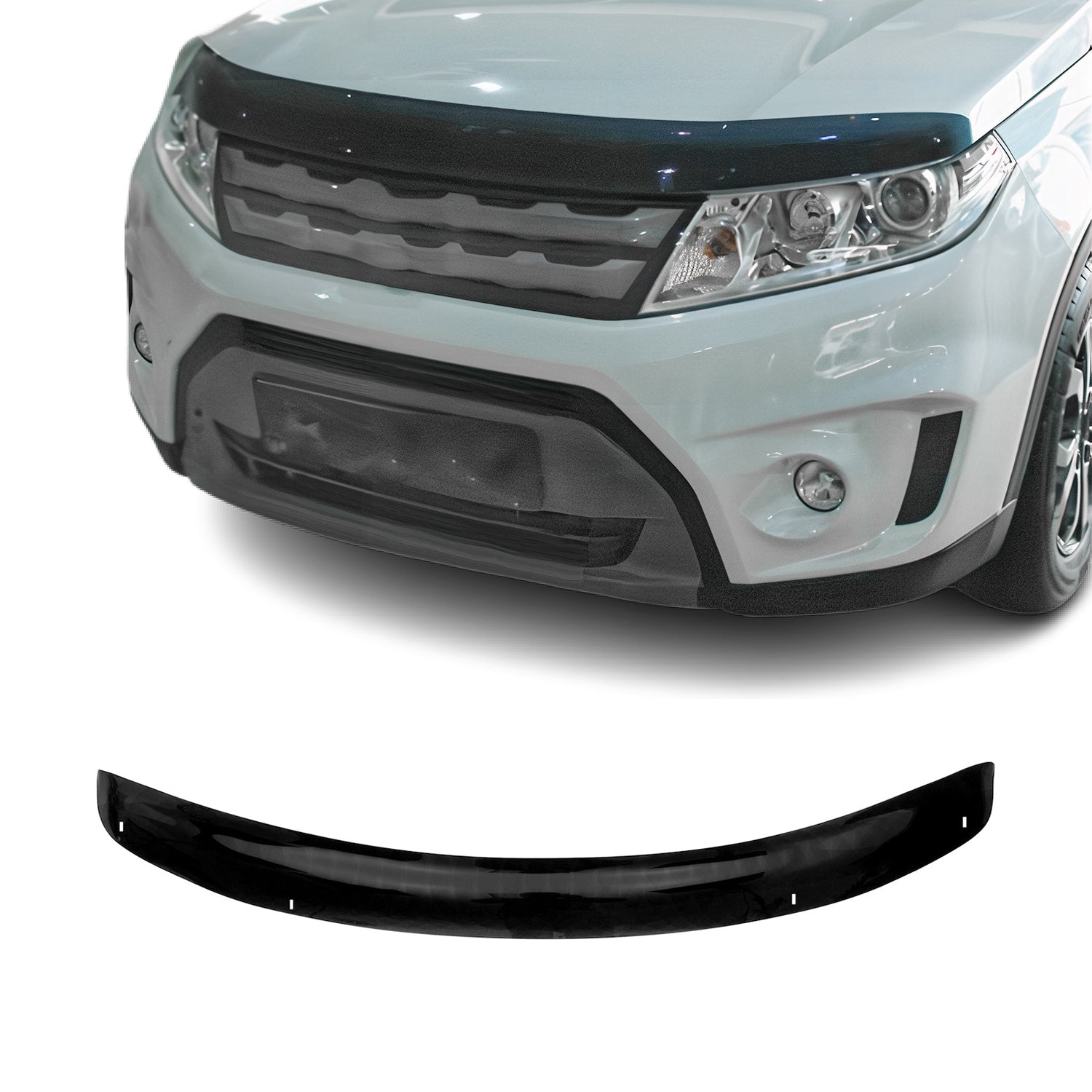 Deflector de Capó para Suzuki Vitara 2015-2023 Oscuro Brillante Acrílico