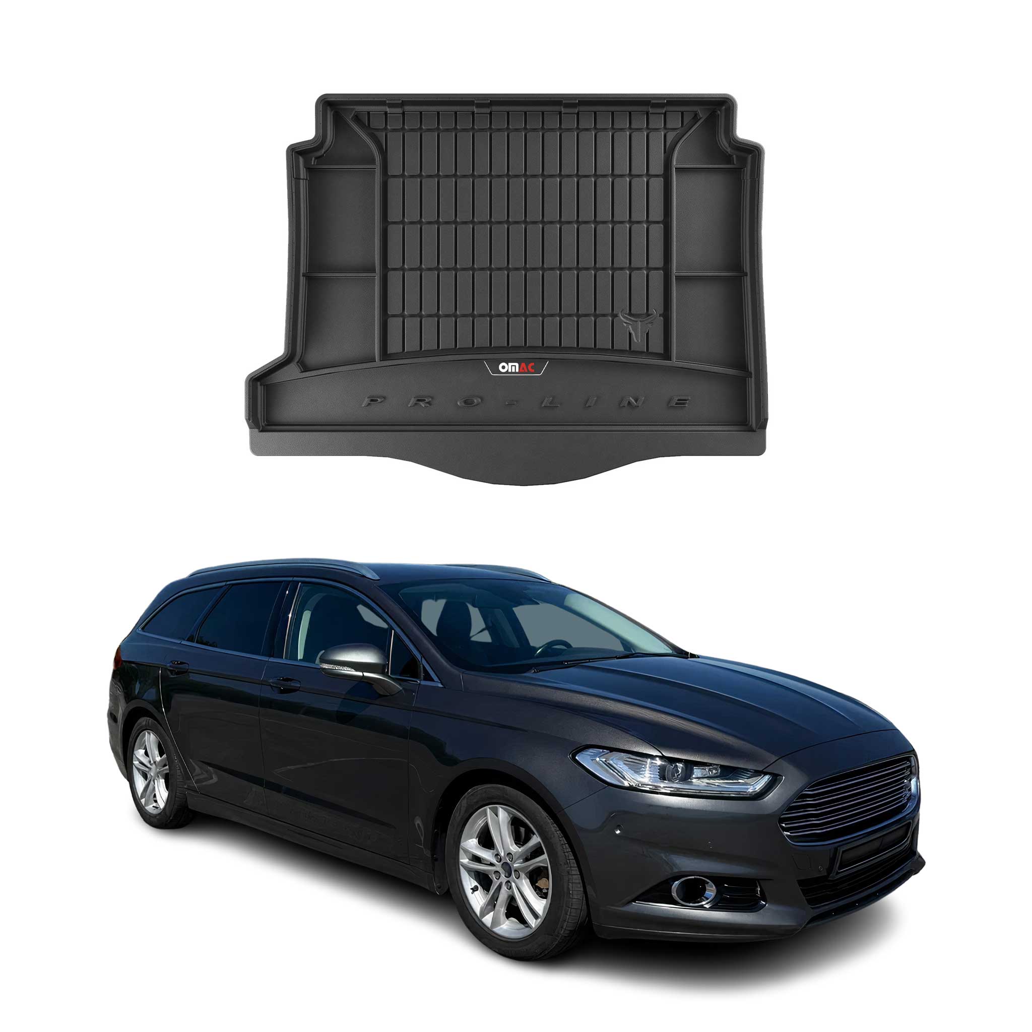 OMAC Premium Bandeja Maletero para Ford Mondeo Turnier MK5 Hybrid 2019-2024