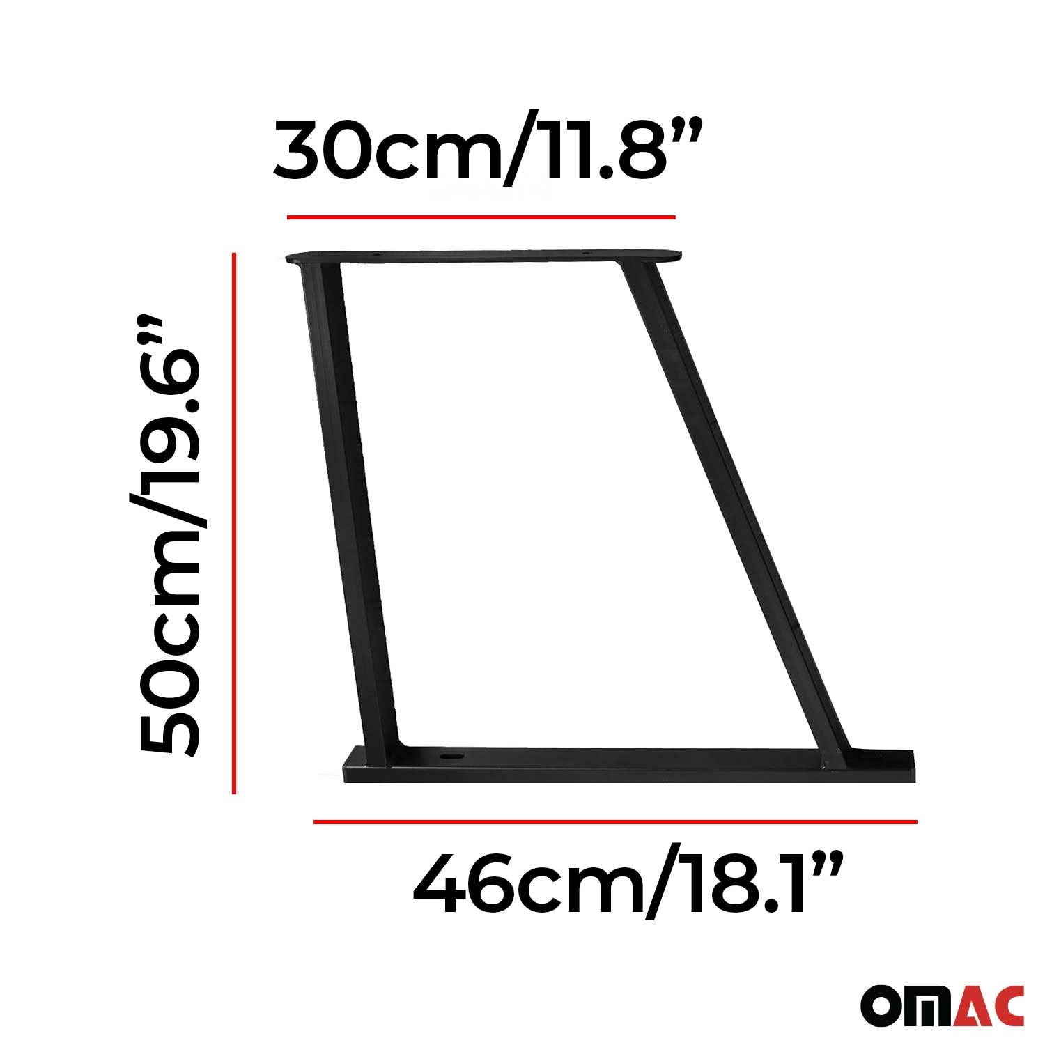 Multiflexboard para Con Plantilla para VW Multivan T5 2003-2015 Negro Metal 3x