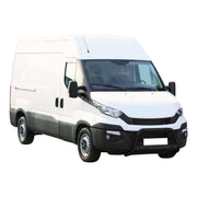 Bull Barra Frontal para Iveco Daily 2014-2019 Negro Brillante Acero 1Pza