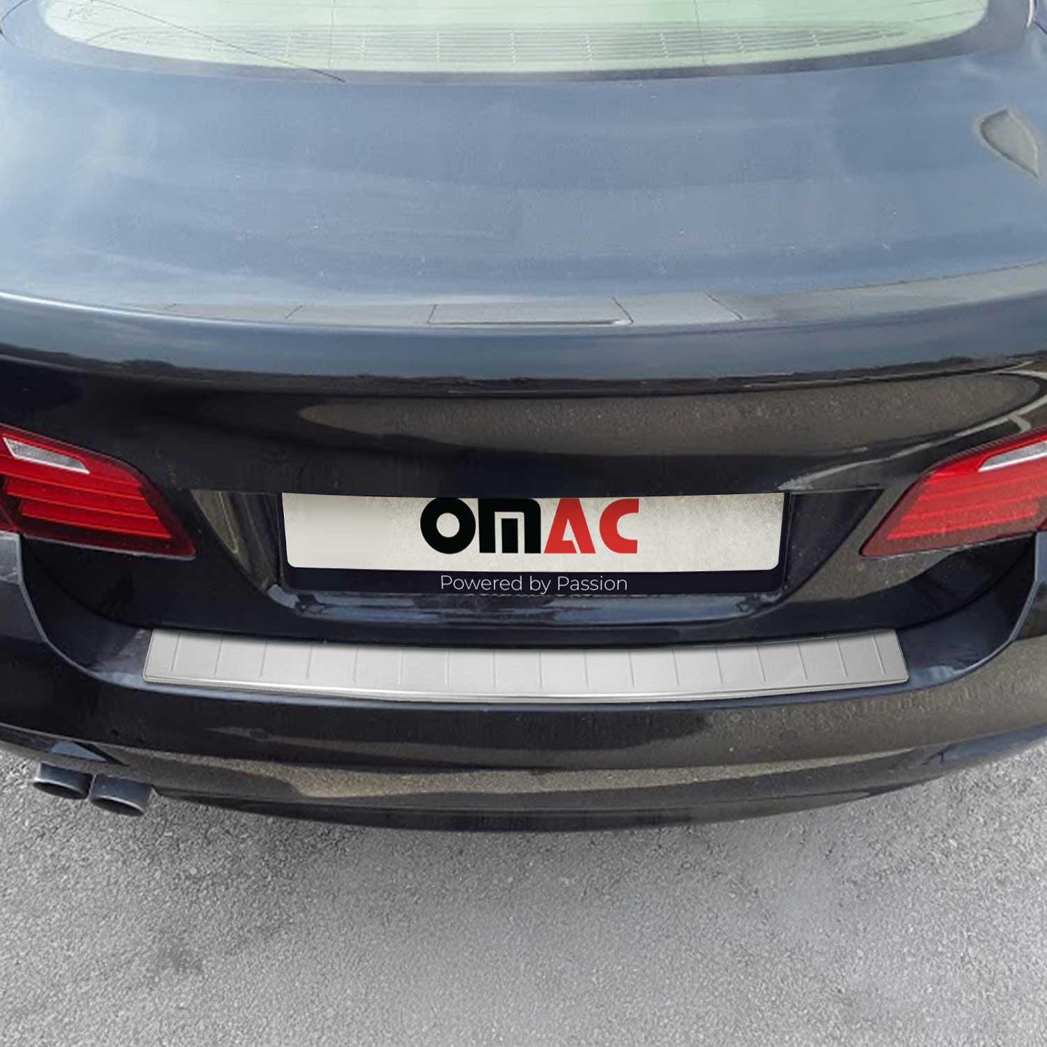 Protector Parachoques para BMW Serie 5 F11 Touring 2009-2017 Acero cepillado